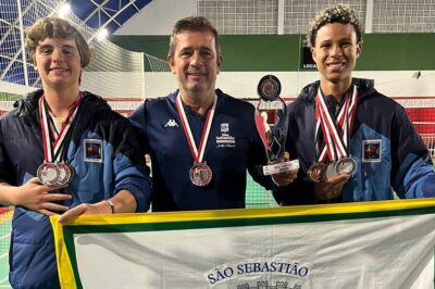 Equipe de Badminton de São Sebastião conquista medalha de prata nos Jogos Regionais