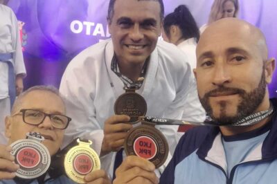 Equipe de Karatê de Caraguatatuba conquista quatro medalhas no Campeonato Paulista de Karatê Master 2023