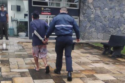 Homem furta tênis no Centro de São Sebastião e é detido por policiais municipais