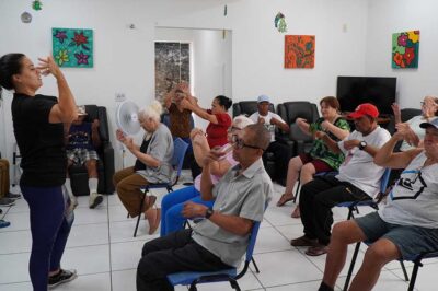 Centro de Apoio ao Idoso de Ilhabela oferece atividades de lazer e convivência