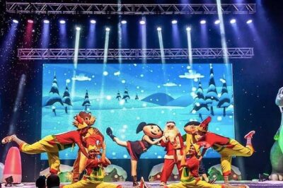 ‘O Show da Luna – Especial de Natal’ promete animar as crianças em Boiçucanga e no Centro Histórico