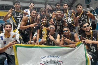 Seleções de Basquete Masculino Sub-21 e Sub-16 de São Sebastião fecham o ano com título da Liga Paulista