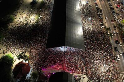 Caraguá Tá Show: Alceu Valença leva mais de 25 mil pessoas ao Centro