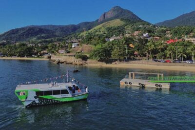 Mobilidade em Ilhabela: Aquabus atinge marca de 10 mil passageiros