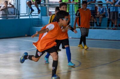 Festival Escolinha da SEESP Boleirinhos Futsal reúne turmas do projeto no fim de semana